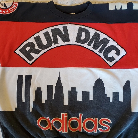 VTG Adidas Run Dmc Sweatshirt - Picture 5 of 16